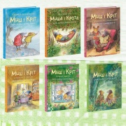 Комплект з 6 книг "Миш і Кріт"