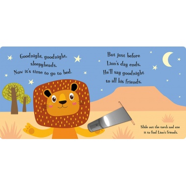 Goodnight Lion (A Magic Torch Book) (Книга з ліхтариком. Лев)