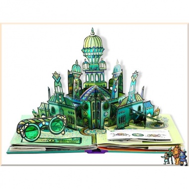 The Wonderful Wizard Of Oz: Pop-up book by Robert Sabuda (Волшебник изумрудного города)