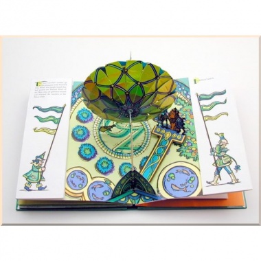 The Wonderful Wizard Of Oz: Pop-up book by Robert Sabuda (Волшебник изумрудного города)