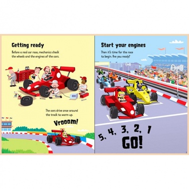 Wind-up Racing Cars