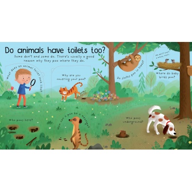 Lift-the-Flap First Questions and Answers: Where Does Poo Go?