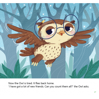 The Owl at the Zoo. Сова в зоопарку
