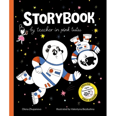 Storybook by teacher in pink tutu 