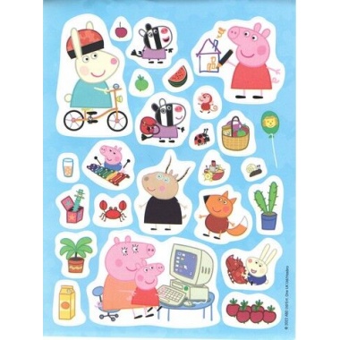 100 наклейок. TM "Peppa Pig". Свинка Пеппа