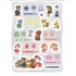 100 наклейок. PAW Patrol (синя). Щенячий патруль