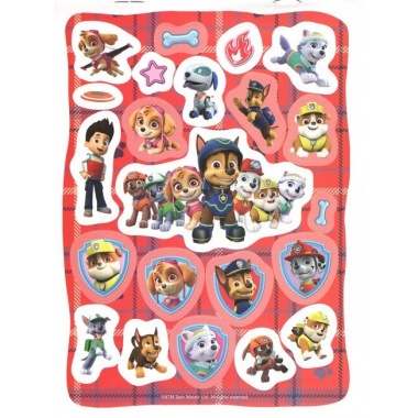 100 наклейок. PAW Patrol (синя). Щенячий патруль