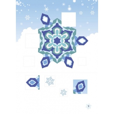 Activity book. Аплікації. Свято сніжинок