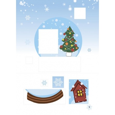 Activity book. Аплікації. Зимові фантазії