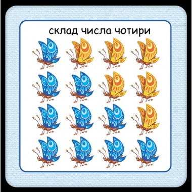 Від 1 до 10. Набір карток