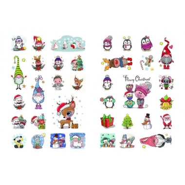 Веселі забавки для дошкільнят : Christmas sticker book. Щедрівочка (Українська )