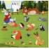 Поміркуй. Знайди відмінності. Зайчик-учитель