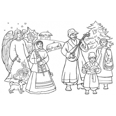 Велика книга розмальовок. Зимові свята