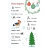 Christmas sticker book. Віршики до свят