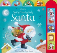 Книга с тактильными ощущениями, Книга со звуковыми эффектами Noisy Touchy-Feely Santa