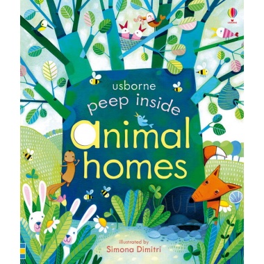 Книга Peep inside Animal Homes