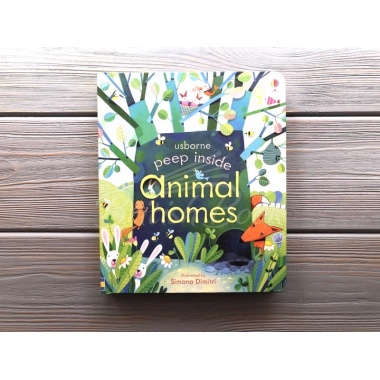 Книга Peep inside Animal Homes