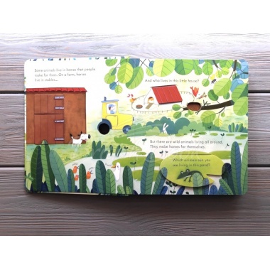 Книга Peep inside Animal Homes
