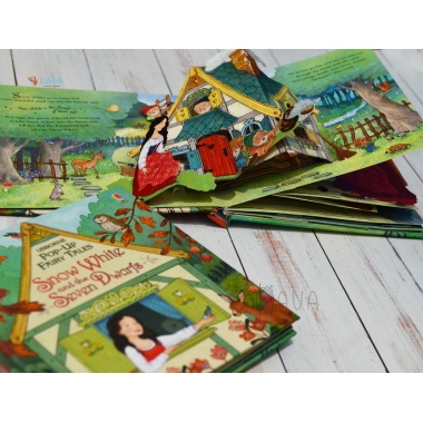 Книга Pop-up Fairy Tales: Snow White and the Seven Dwarfs