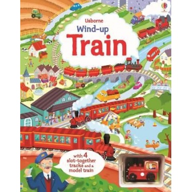 Книга Wind-up Train Book with Slot-together Tracks