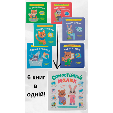 Самостійний малюк. Розвиток важливих навичок